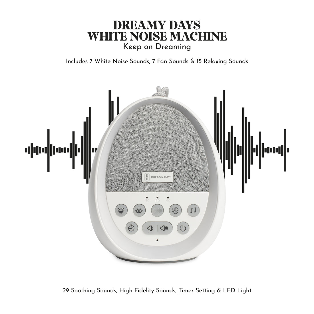 Dream Pod baby and adult white noise machine